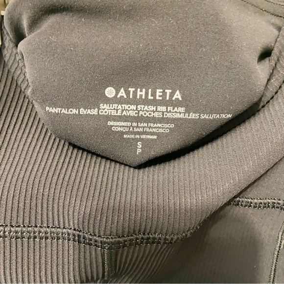 Athleta | Women’s Salutation Rib Flare in Black Size Small - Picture 7 of 12
